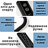 Масажер ручний акумуляторний для тіла портативний Перкусійний ударний вібромасажер Fascial Gum Long Pro, фото 9