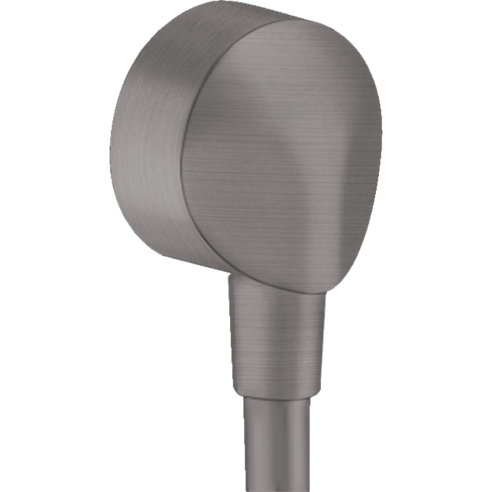 Шлангове під'єднання FixFit E без зворотного клапана Brushed Black Chrome (27454340)