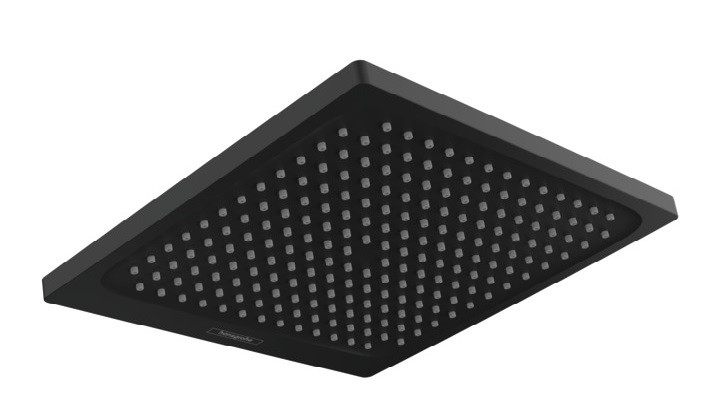 Верхній душ Crometta E 240 1jet, EcoSmart, 9л/хв, Matt Black (26727670)