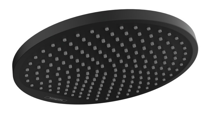 Верхній душ Crometta S 240 1jet, Matt Black (26723670)