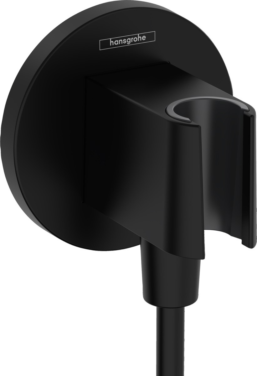 Шлангове під'єднання FixFit Porter S з тримачем Matt Black (26888670)
