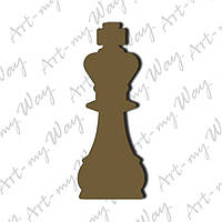 Шахматная фигура -король 3см