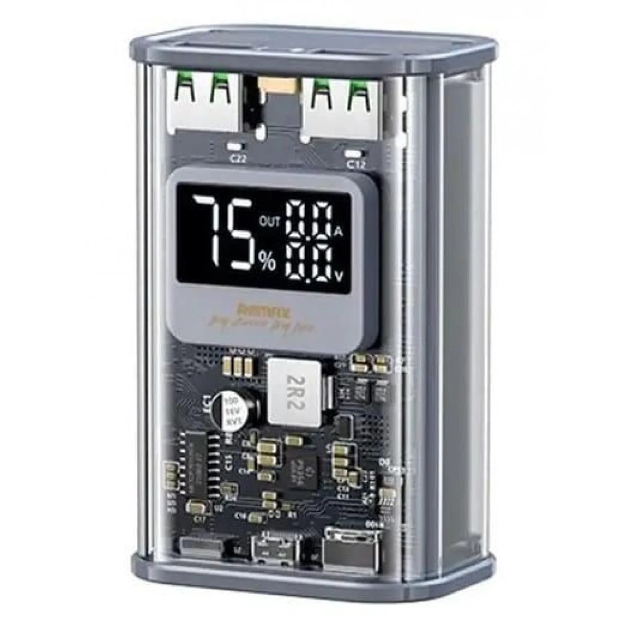 Універсальна мобільна батарея Remax RPP-570 Cybo 10000mAh Grey (6954851205692), фото 1