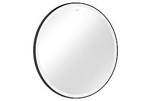 Xarita Lite S кругле дзеркало із LED підсвіткою по периметру 900/30, Matt Black (54967670)