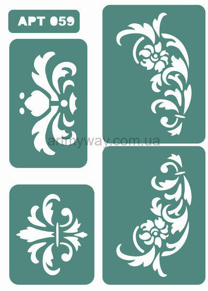 Трафарет 059, фото 1