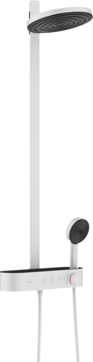 Душова система Pulsify S Showerpipe 260 2jet 400 Matt White (24240700)