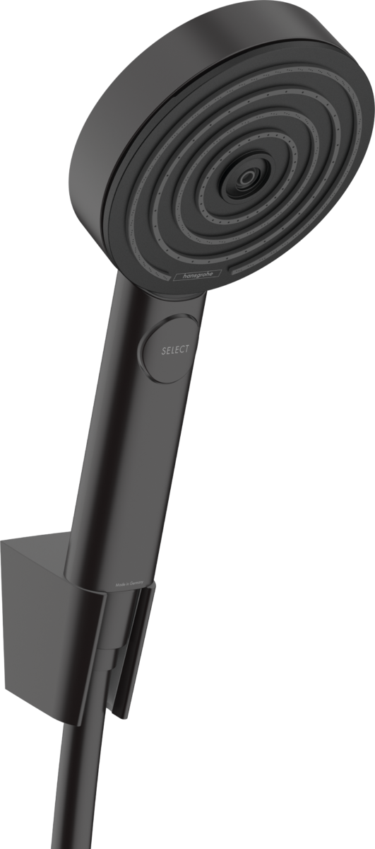 Душовий набір Pulsify Select Relaxation 105 3jet Porter 1.6 м, Matt Black (24303670)