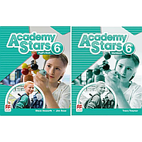 Комплект Academy Stars 6 Pupil's Book + WorkBook (Підручник + робочий зошит)