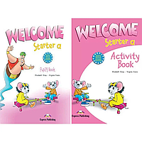 Комплект Welcome Starter a Pupil's Book + WorkBook (Підручник + робочий зошит)