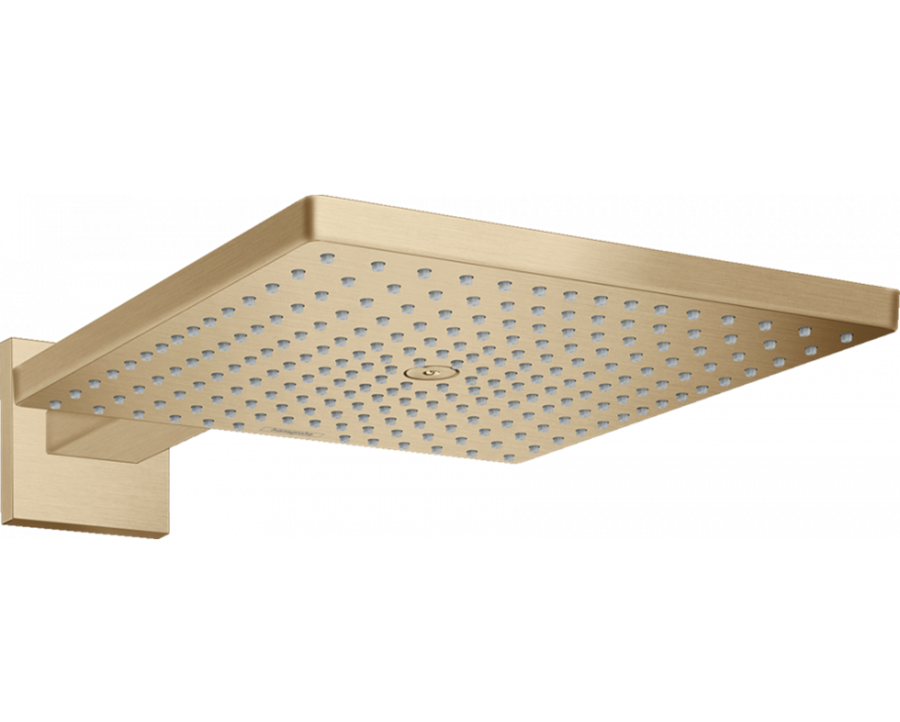 Верхній душ Raindance Select E 300 1jet Air з тримачем 390 мм, Brushed Bronze (26238140)