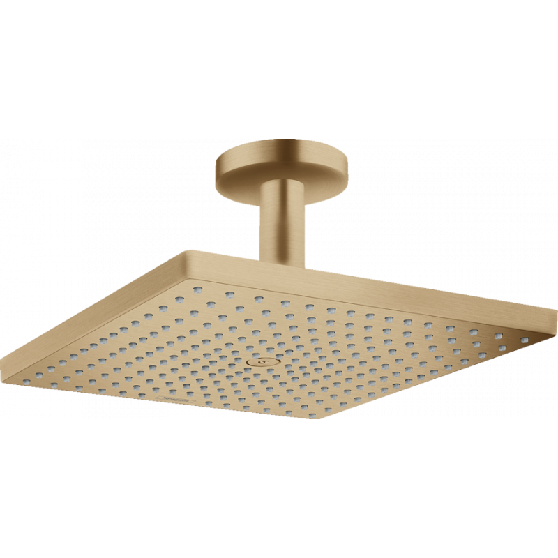 Верхній душ Raindance Select E 300 1jet Air з тримачем до стелі Brushed Bronze (26250140)