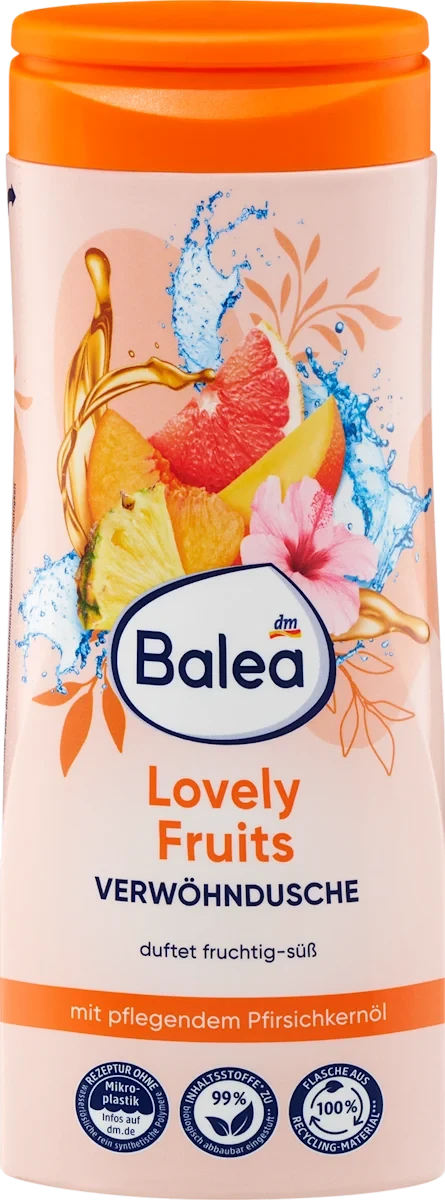 Гель для душу Balea Lovely Fruits, 300 мл