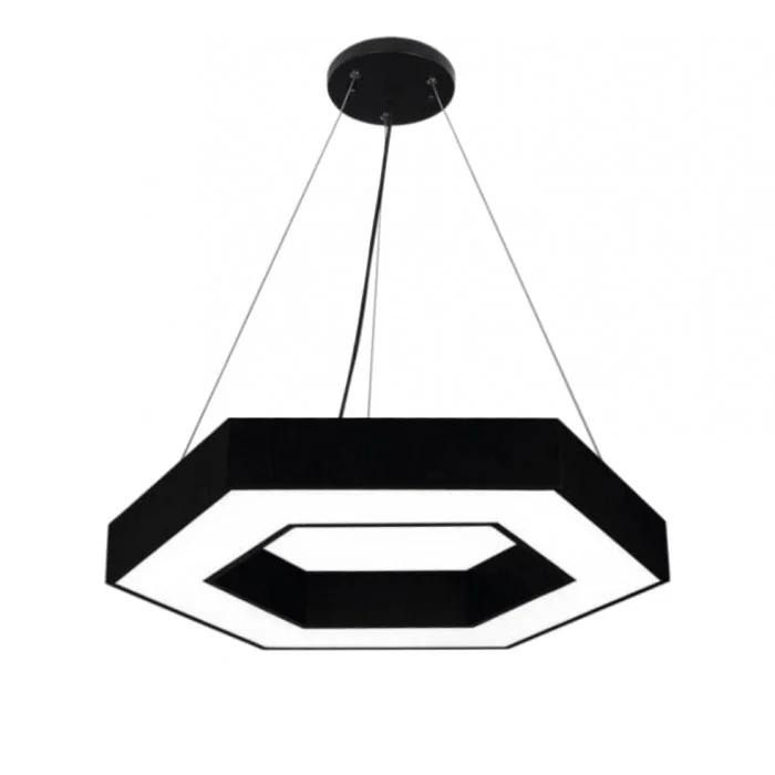 Світлодіодний світильник ДСО 16У-96-001 Hollow Hexagon 1.2м 96Вт 5000К Led-Story підвісний фігурний