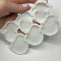 Силіконовий молд для льодяників Курчата