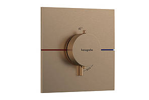 Термостат прихованого монтажу ShowerSelect Comfort E HighFlow, Brushed Bronze (15574140)