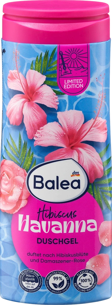 Гель для душу Balea Hibiscus Havanna, 300 мл