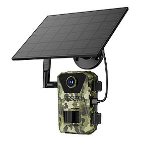 Фотолівка solar F8 4G LTE камера для полювання з відеореєстратором, нічним баченням, датчиком руху
