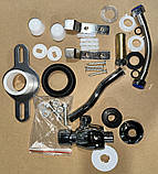 Пісуар підвісний Mixxus Premium BEVEL-1004 340x305x685mm з краном для пісуара (MP6663), фото 10