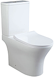 Унітаз-компакт Mixxus WAVE-0402-T3 650x350x830mm система змиву TORNADO 3.0 (MI7037), фото 3