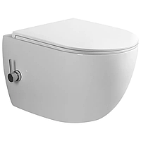 Унітаз-біде підвісний Mixxus Premium ELLIPSE-1301-R 500x365x350mm система змиву RIMLESS (MP6659)