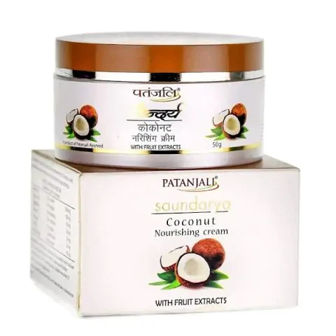 Patanjali India Крем для обличчя Живильний з Кокосом 50г