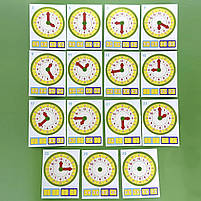 Пазл дерев`яний Годинник Вчимо час Ubee 32*23см (ПСД279), фото 6