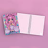 Блокнот із рожевими сторінками в смужку LunaMoon №1 А5, 102 ст, фото 5