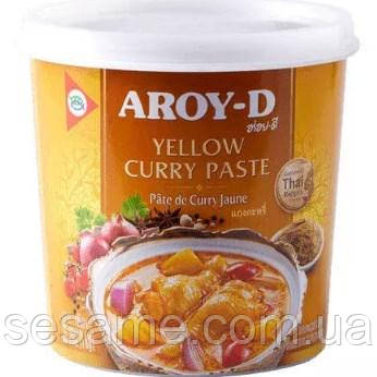Паста каррі жовта Aroy-D 400 г