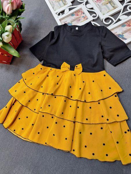 Сукня для дівчинки літня в горох, Лоліта розміри 104-152