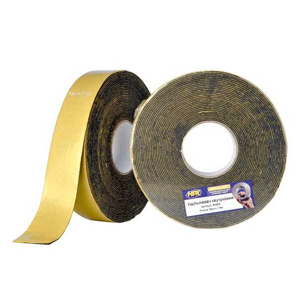 Стрічка ізоляційна каучукова HPX 50 мм х 15 м х 3 мм самоклеюча (Бельгія) SK9035015, фото 1