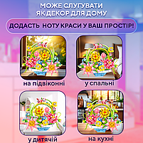 3Д Конструктор Весняний кошик (Flow-2002), 330 деталей, фото 8