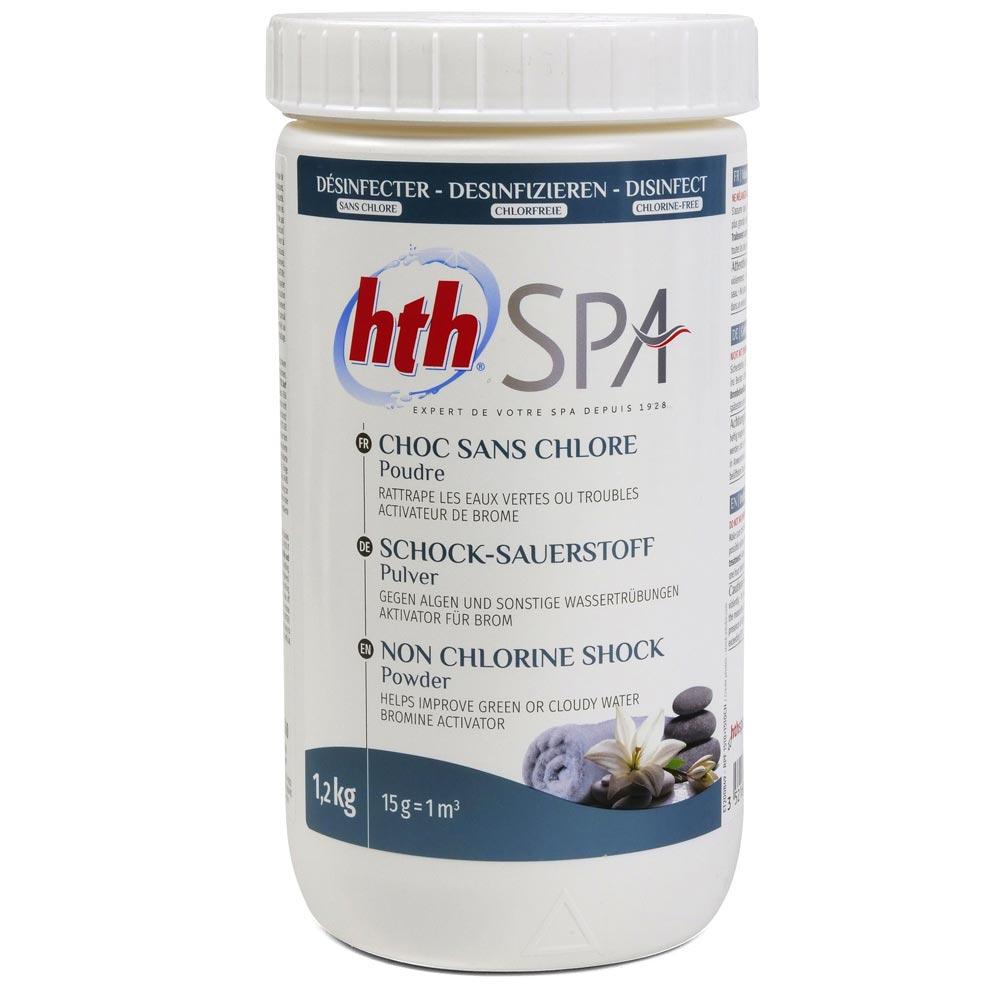 Безхлорний шок hth для SPA 1,2кг, в порошку(Франція) CHOC SANS CHLORE