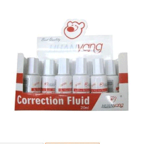 Коректор HUANYANG 602 20 ml 12 шт з пензликом