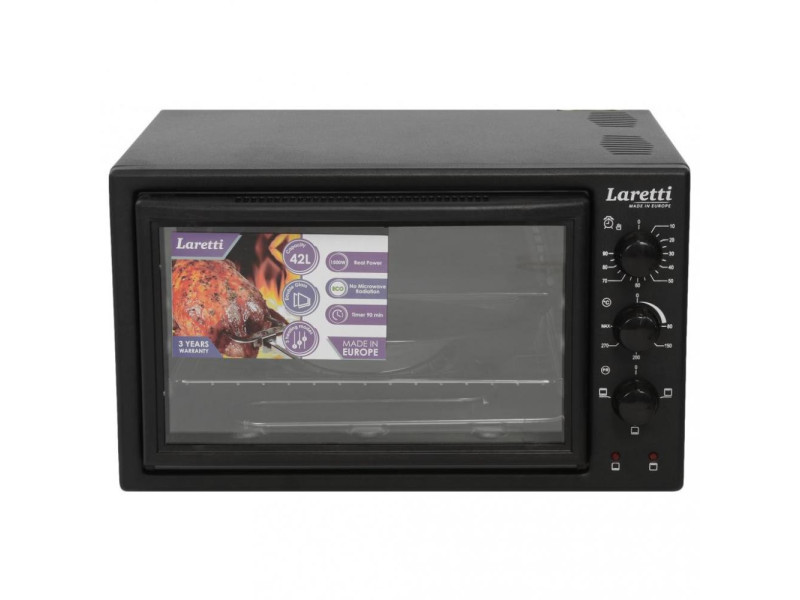 Електропіч Laretti LR-EC3803 Black