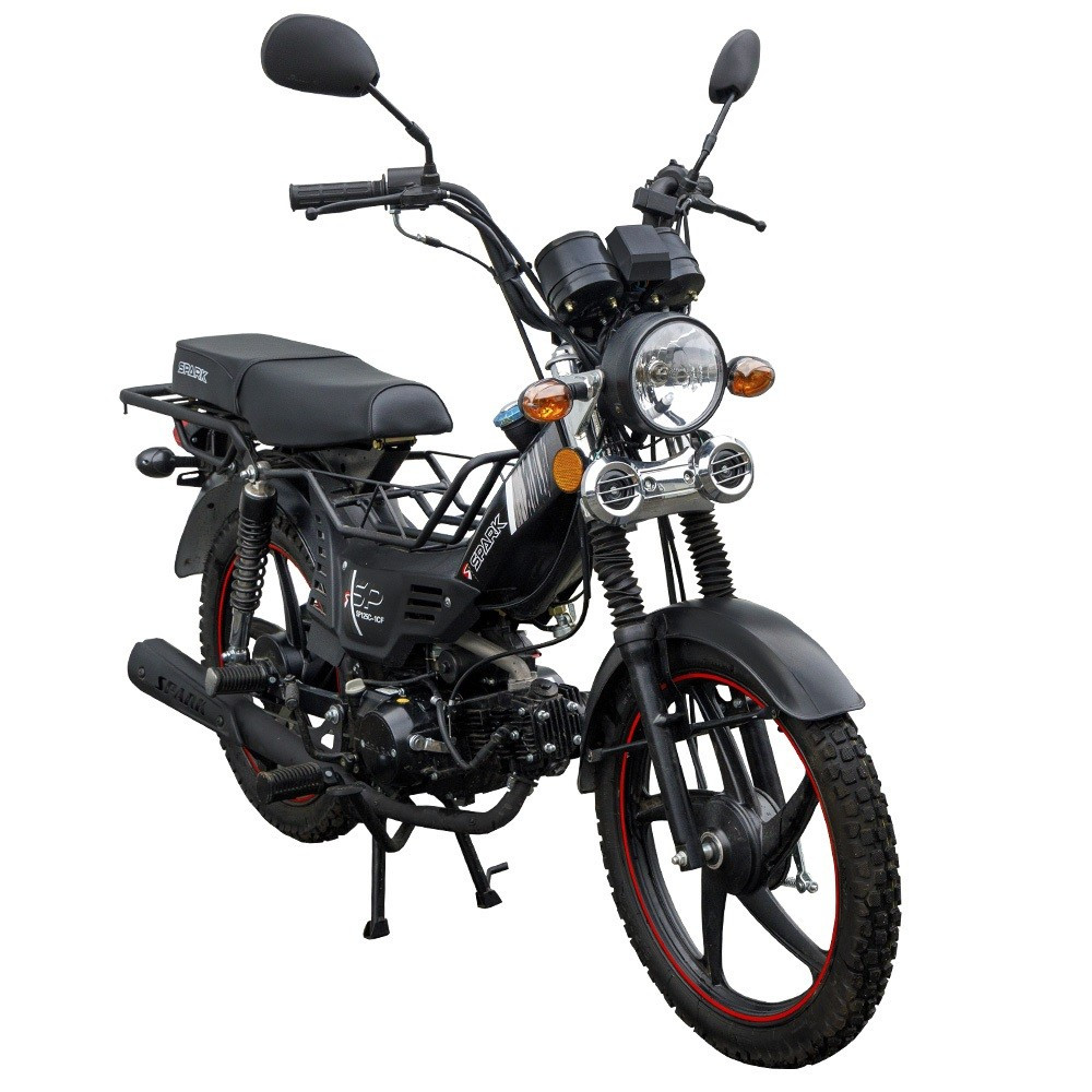 Мотоцикл легкий дорожній SPARK SP125C-1CF бензиновий чотиритактний двомісний 125 кубів 85 км/год