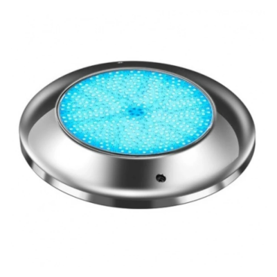Cвітильник для басейну LED 18W , серія 260SS, RGB, нерж. сталь AISI 316, 252 SMD, Ø 260 х 28 мм