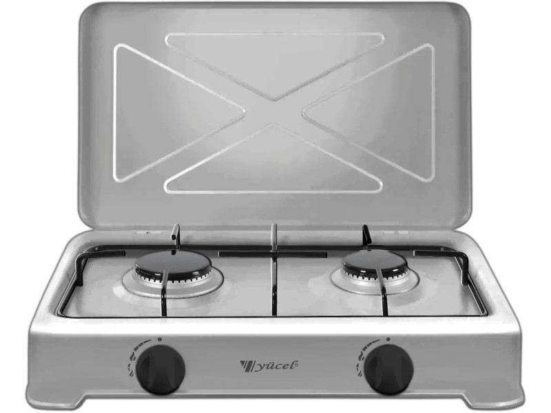 Настільна плита Yucell O-200-LPG-silver
