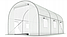 Теплиця з вікнами та сталевим каркасом LEOBRO Garden 10м2 White (LB-10M25W), фото 4