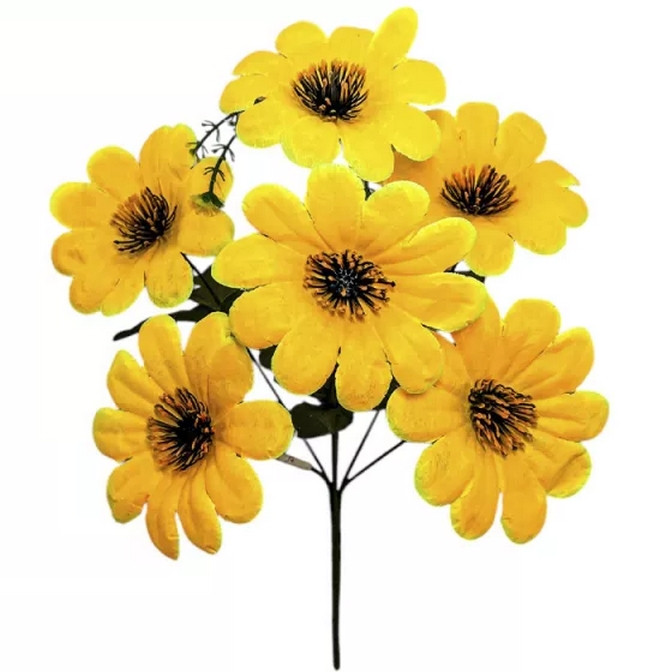 Штучні квіти букет крокуси, 35 см (30 шт. в уп), фото 1