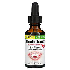 Здоров'я ротової порожнини, тонік, Mouth Tonic, Herbs Etc., 30 мл