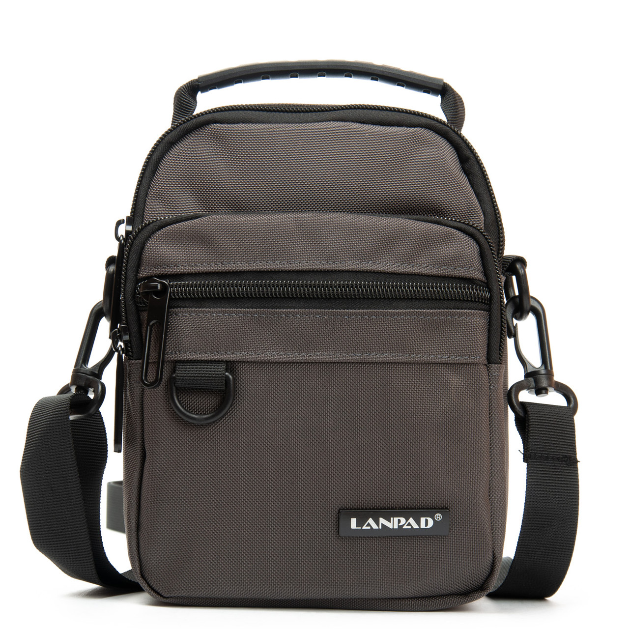 Сумка чоловіча планшет нейлонова Lanpad 82078 grey