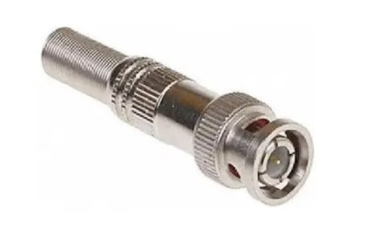 Разъем-Штекер  BNC-разъем с пружина  с винтовой фиксацией, фото 1