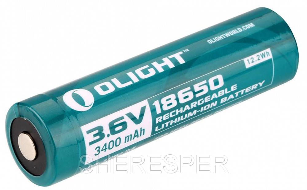 Акумуляторна батарея Olight 18650 3.6 V 3400 mAh