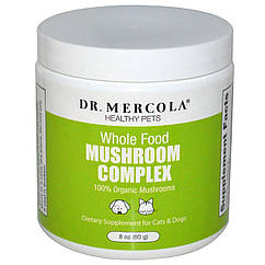 Комплекс грибів для здоров'я тварин, Dr. Mercola, 60 г.