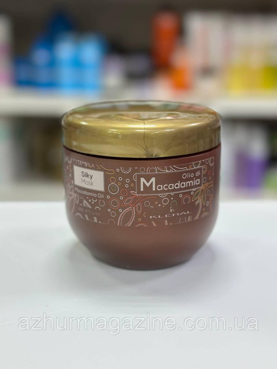 Маска живильна для волосся з олією макадамії Kleral System Olio Di Macadamia Silky Mask 500мл