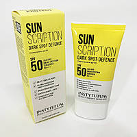 Сонцезахисний крем із освітлювальним ефектом Instytutum Sunscription Dark Spot Defence SPF 50, 50 мл