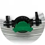 Шланг з краном і фільтром для Інжектора Вентурі 1" Комплект для всмоктування добрив, фото 4