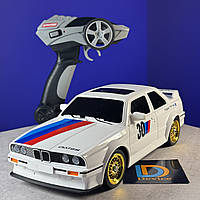 Машинка для дрифту BMW E30 біла на радіокеруванні Дрифт машинка БМВ на пульті керування На радіоуправлінні, дрифтова БМВ