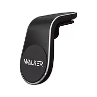 Автомобільний тримач WALKER CX-004 магнітний на дефлектор, чорний