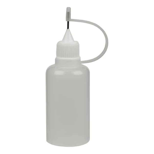 Ємність для флюсу та рідин з дозатором AIDA AD-30 (30 ml) з силіконовим ковпачком